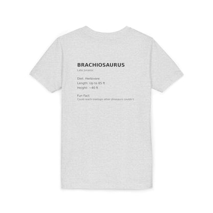 Brachiosaurus educational youth t-shirt