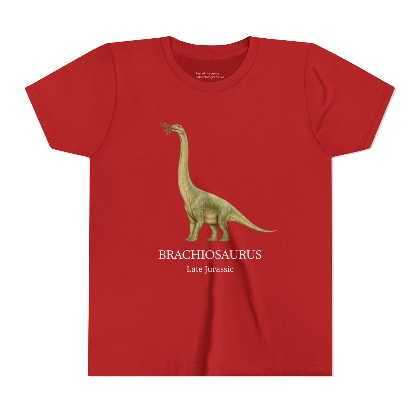 Brachiosaurus educational youth t-shirt