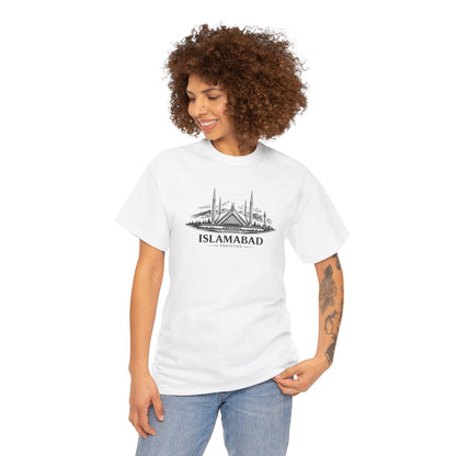 Shah Faisal Mosque T-Shirt — Islamabad Pakistan Landmark Tee