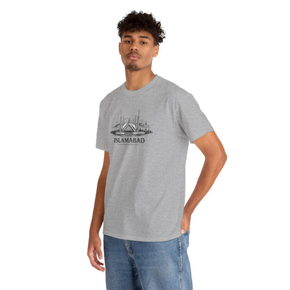 Shah Faisal Mosque T-Shirt — Islamabad Pakistan Landmark Tee