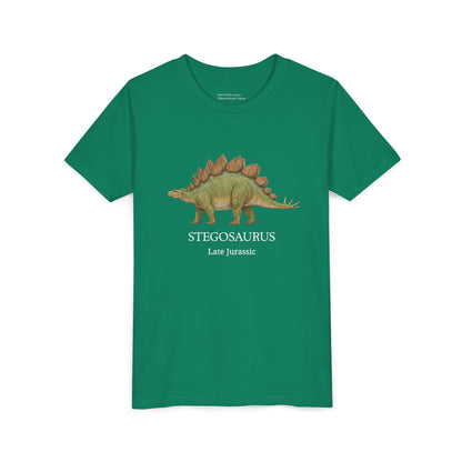 Stegosaurus educational youth t-shirt