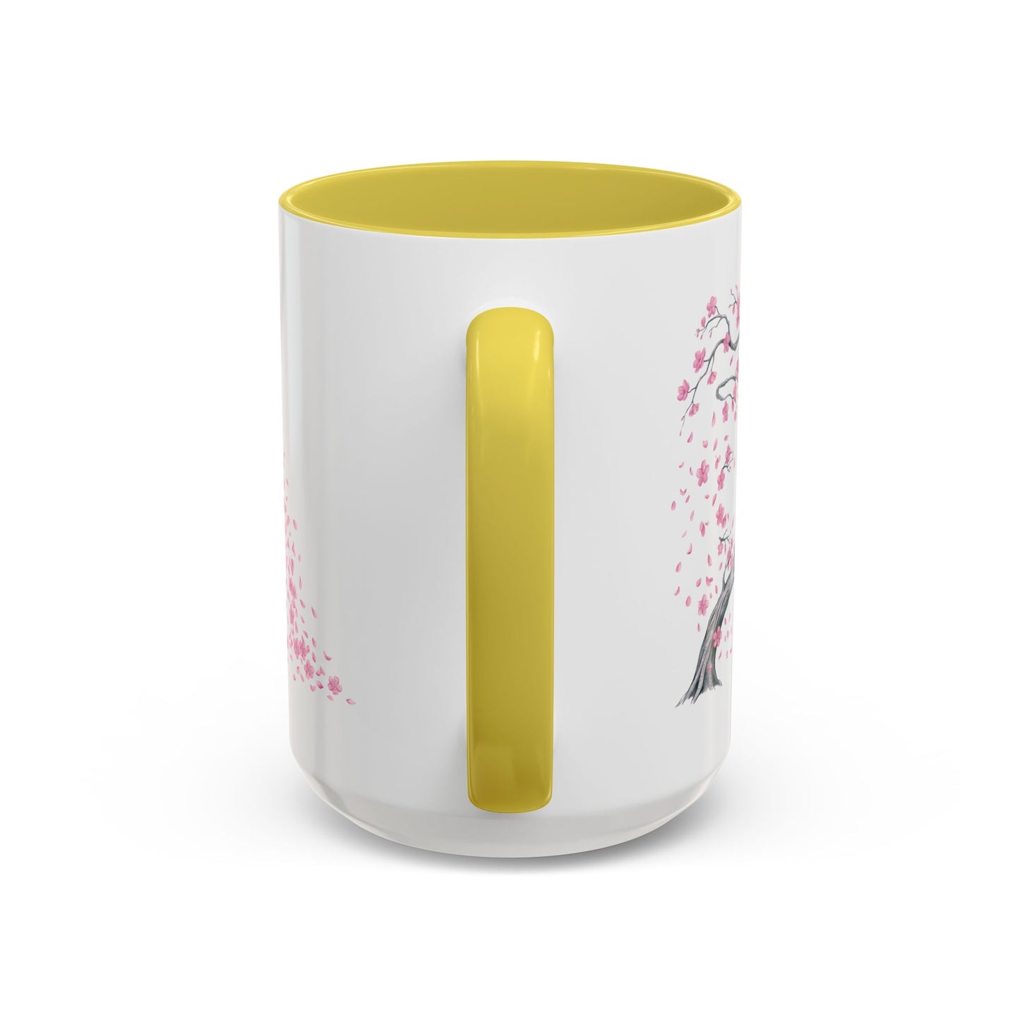 Cherry Blossom Tree Mug — Colorful Ceramic Coffee Cup