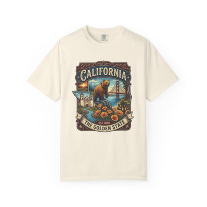 California Bear & Golden Gate T-Shirt