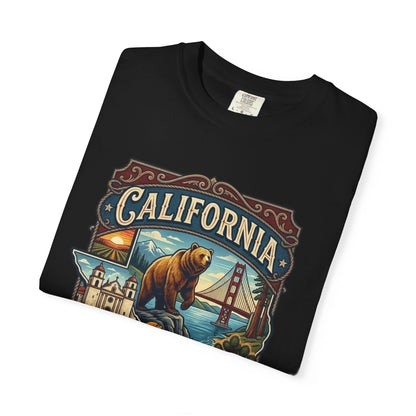 California Bear & Golden Gate T-Shirt