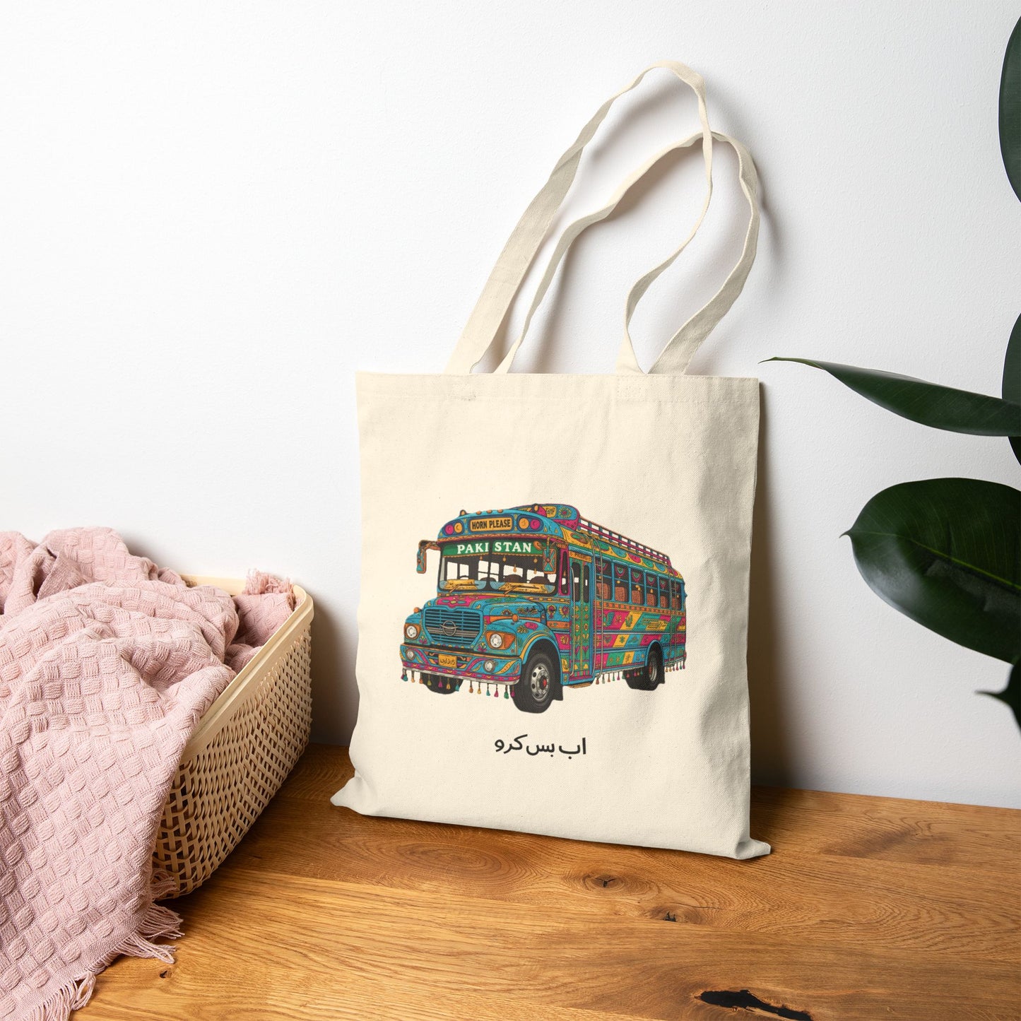 Bus 2: Cotton Tote Bag