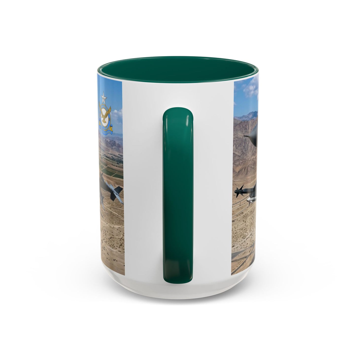 Pakistani F-16 Falcon Flight Mug — Colorful 11oz & 15oz Ceramic Coffee Cup