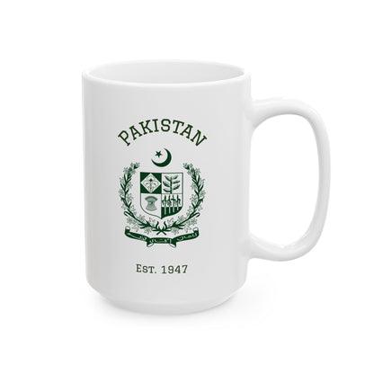 Pakistani Emblem Ceramic Mug