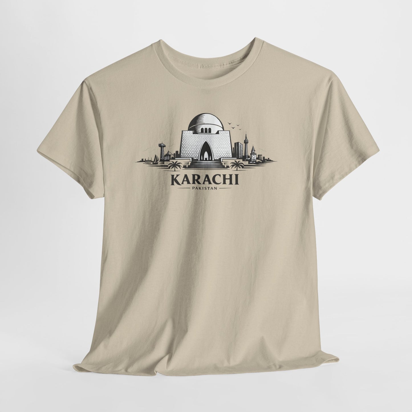Quaid-e-Azam Mazar Karachi Tee — City of Lights Pakistan T-Shirt