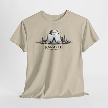 Quaid-e-Azam Mazar Karachi Tee — City of Lights Pakistan T-Shirt