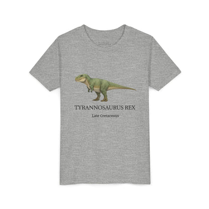 Tyrannosaurus Rex educational t-shirt youth t-shirt