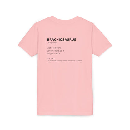 Brachiosaurus educational youth t-shirt