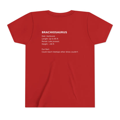Brachiosaurus educational youth t-shirt
