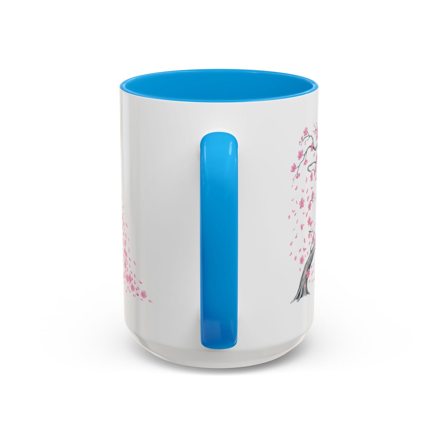 Cherry Blossom Tree Mug — Colorful Ceramic Coffee Cup
