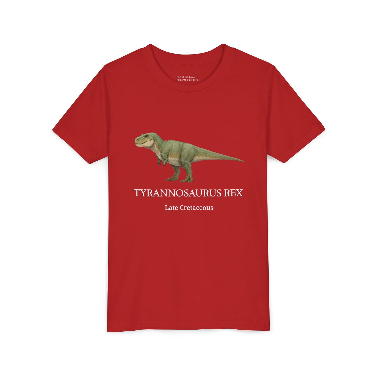 Tyrannosaurus Rex educational t-shirt youth t-shirt