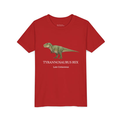 Tyrannosaurus Rex educational t-shirt youth t-shirt