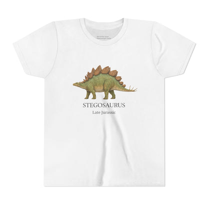 Stegosaurus educational youth t-shirt