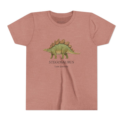 Stegosaurus educational youth t-shirt