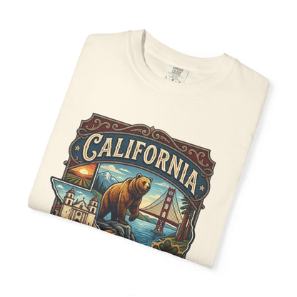 California Bear & Golden Gate T-Shirt