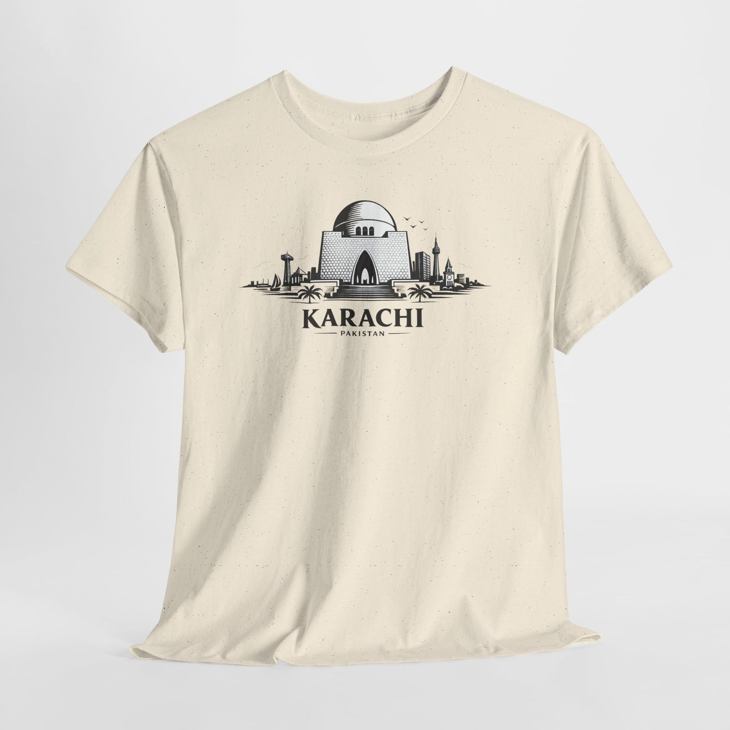 Quaid-e-Azam Mazar Karachi Tee — City of Lights Pakistan T-Shirt