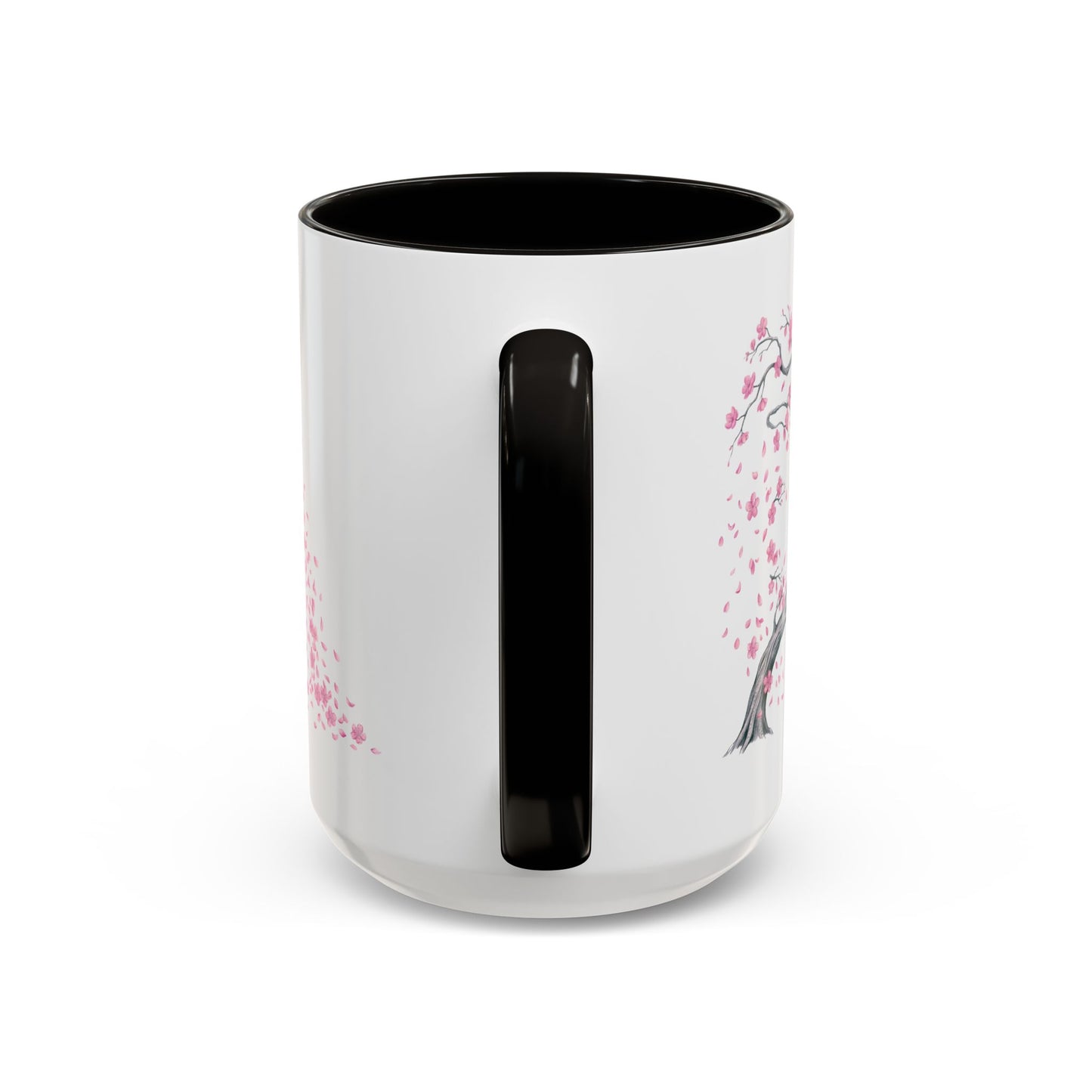 Cherry Blossom Tree Mug — Colorful Ceramic Coffee Cup