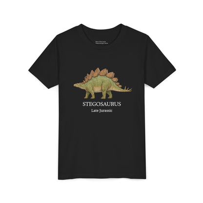 Stegosaurus educational youth t-shirt