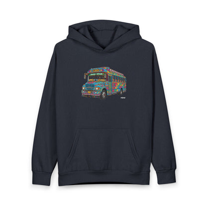 Pakistani Truck Art Hoodie | Colorful Floral Folk Motif Pullover