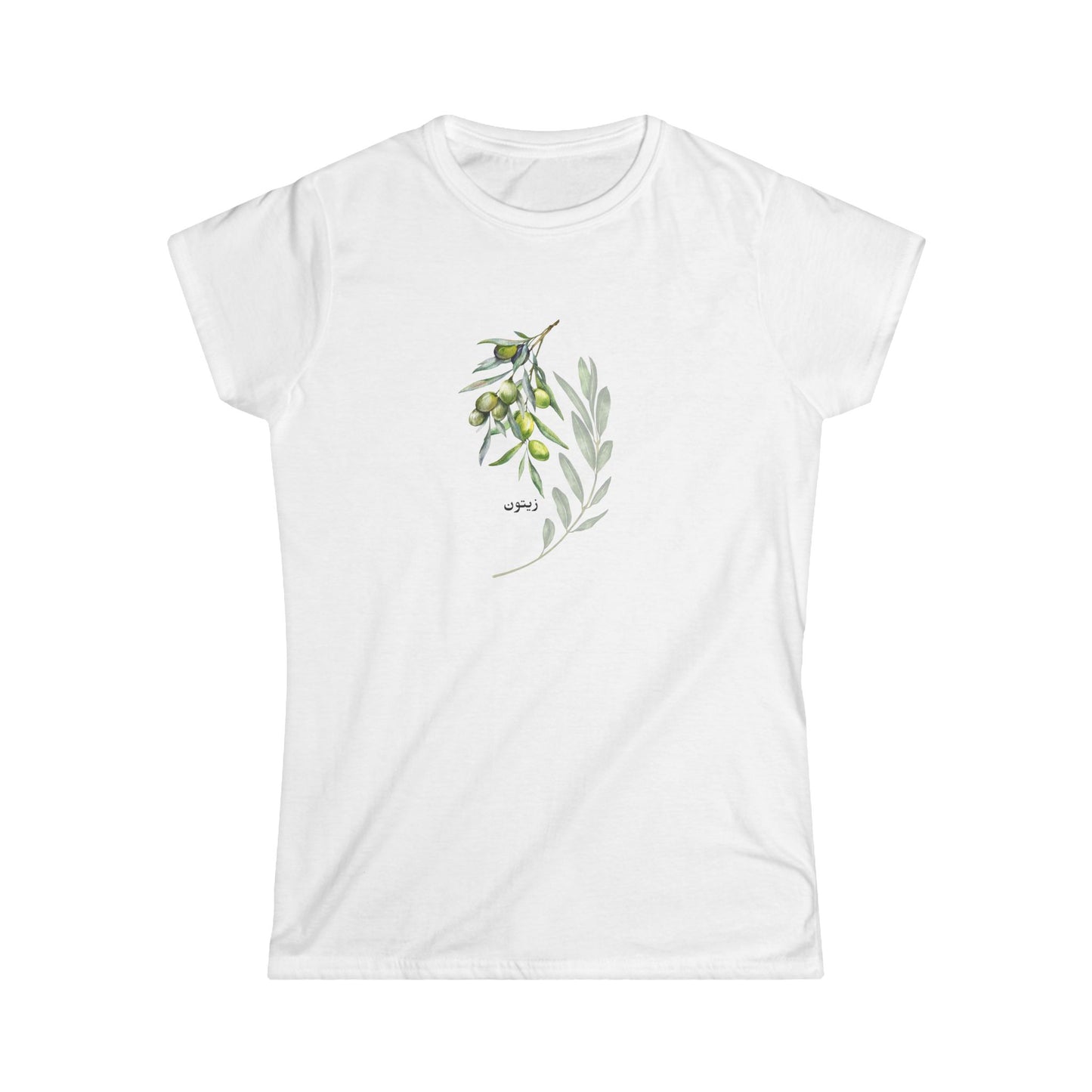 Olive Women's Softstyle Tee