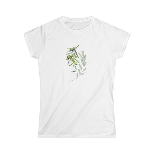 Olive Women's Softstyle Tee