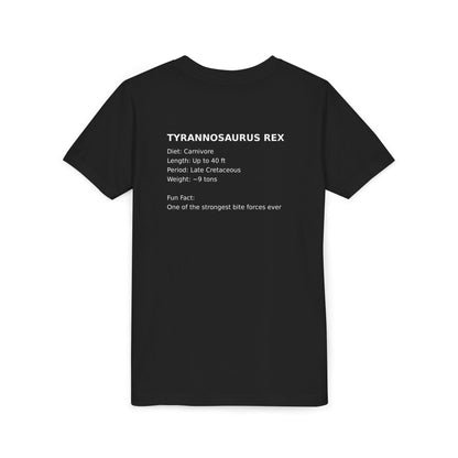 Tyrannosaurus Rex educational t-shirt youth t-shirt