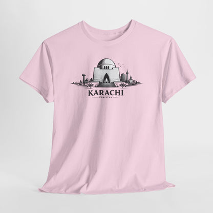 Quaid-e-Azam Mazar Karachi Tee — City of Lights Pakistan T-Shirt