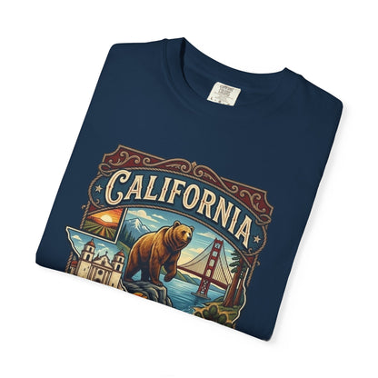 California Bear & Golden Gate T-Shirt