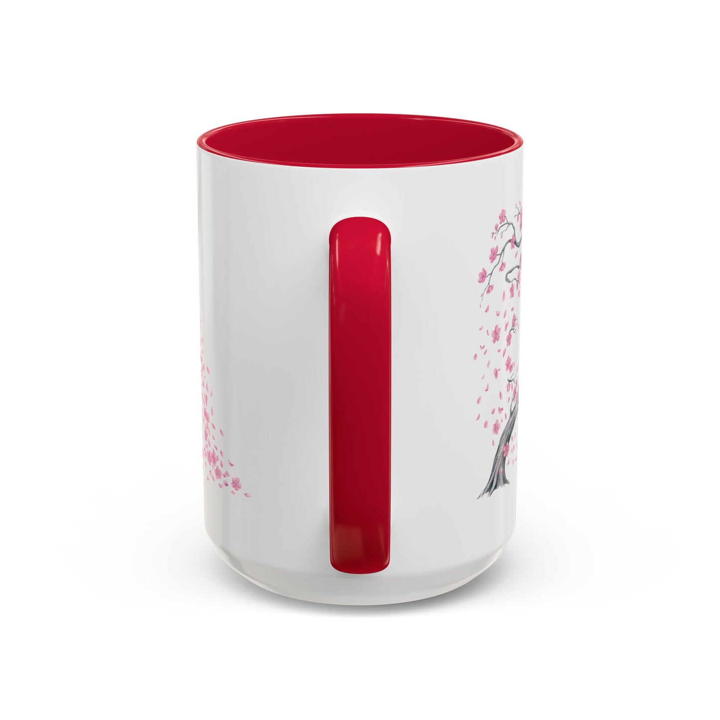 Cherry Blossom Tree Mug — Colorful Ceramic Coffee Cup