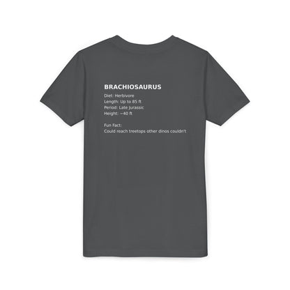 Brachiosaurus educational youth t-shirt