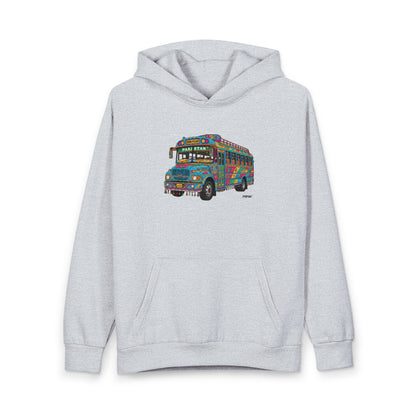 Pakistani Truck Art Hoodie | Colorful Floral Folk Motif Pullover
