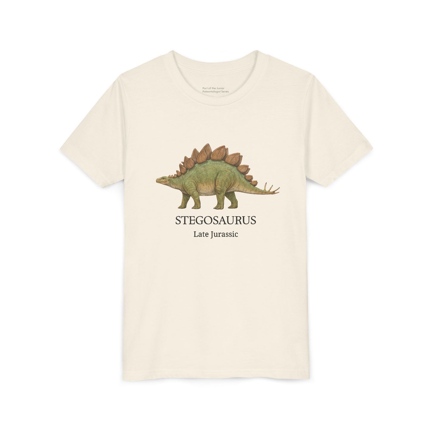 Stegosaurus educational youth t-shirt