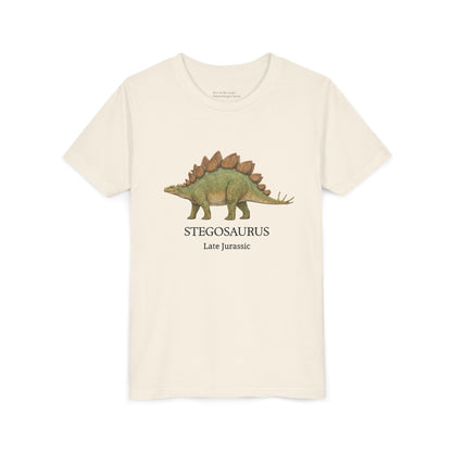 Stegosaurus educational youth t-shirt
