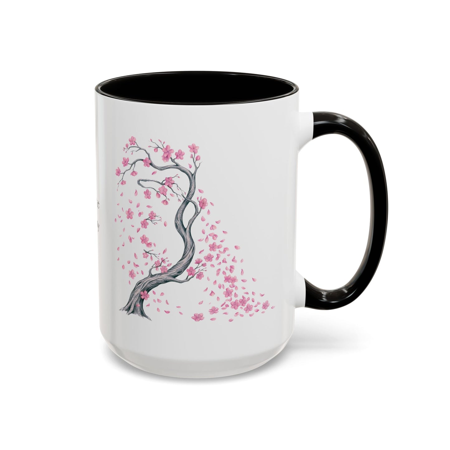 Cherry Blossom Tree Mug — Colorful Ceramic Coffee Cup