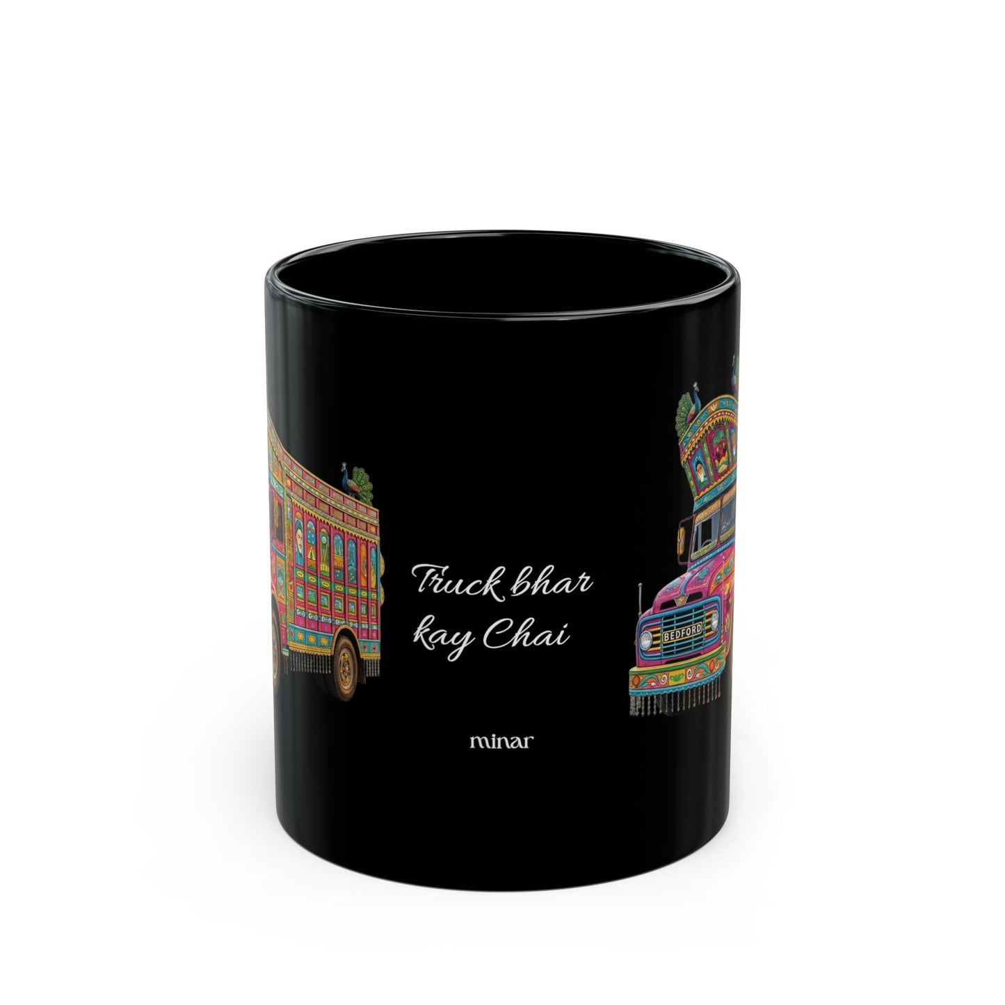 Pakistani Truck Mug in Black